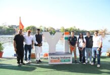 खेल एवं युवा कल्याण मंत्री सारंग ने किया रोइंग (नौकायन) प्रतियोगिता का शुभारंभ