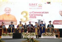 उपराष्ट्रपति सीपी राधाकृष्णन ने मेरठ में आईआईएमटी विश्वविद्यालय के तीसरे दीक्षांत समारोह को किया संबोधित