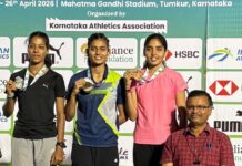 24वीं नेशनल जूनियर फेडरेशन एथलेटिक्स प्रतियोगिता में मध्यप्रदेश अकादमी के खिलाड़ियों का शानदार प्रदर्शन