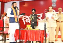 बिहार के मुख्यमंत्री के रूप में सम्राट चौधरी ने ली पद की शपथ