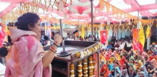 राज्यमंत्री कृष्णा गौर शुक्रवार को करेंगी ‘शौर्य संकल्प प्रशिक्षण योजना’ का शुभारंभ