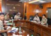 पुलिस महानिदेशक कैलाश मकवाणा की अध्यक्षता में रेलवे सुरक्षा एवं सिंहस्थ-2028 की तैयारियों को लेकर पुलिस मुख्यालय में उच्चस्तरीय समन्वय समिति की बैठक आयोजित