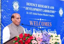 मिशन सुदर्शन चक्र आधुनिक भारत के लिए एक अत्याधुनिक बहु-स्तरीय मिसाइल रक्षा प्रणाली के रूप में विकसित होगा – राजनाथ सिंह